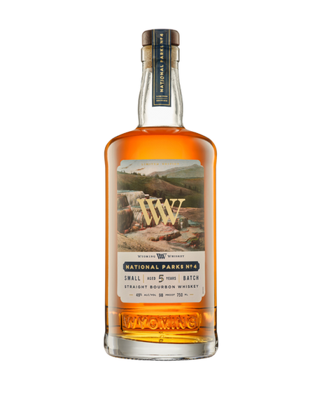 Wyoming Whiskey National Parks | No. 4 Straight Bourbon Whiskey | Limited Edition at CaskCartel.com