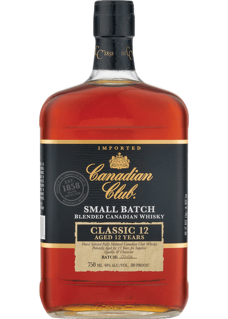 Canadian Club Small Batch Classic 12 Year Whisky - CaskCartel.com