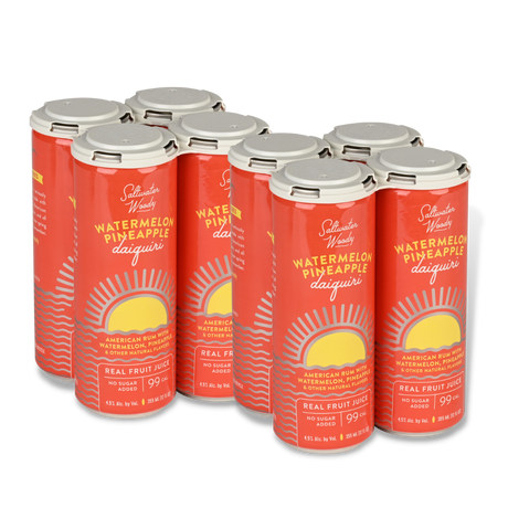 Saltwater Woody Watermelon Pineapple Daiquiri Cans (8) at CaskCartel.com