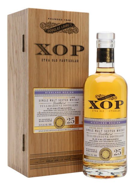 Tullibardine 1993 25 Year Old Xtra Old Particular Highland Single Malt Scotch Whisky | 700ML at CaskCartel.com